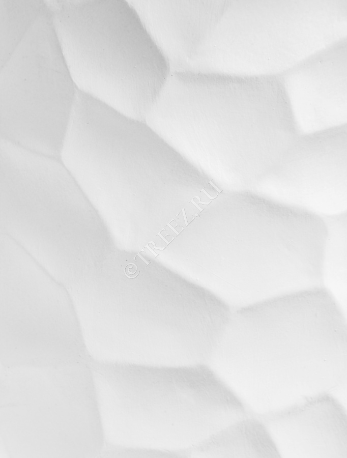 Кашпо TREEZ ERGO - Comb - Цилиндр - Белый камень фото