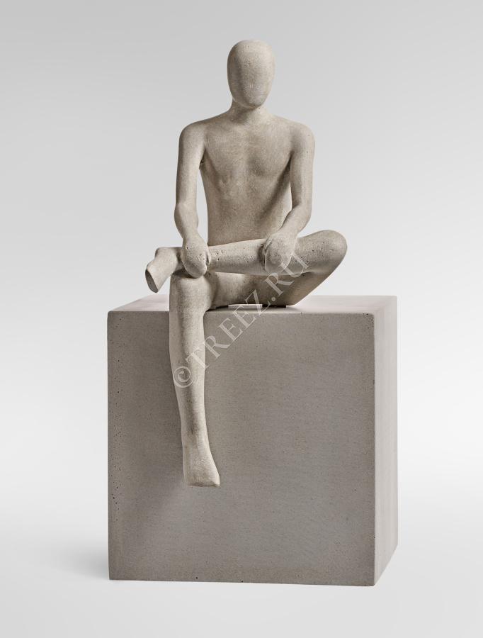 Скульптура TREEZ Effectory - Philosopher's Stone - Уверенность - Белый песок фото