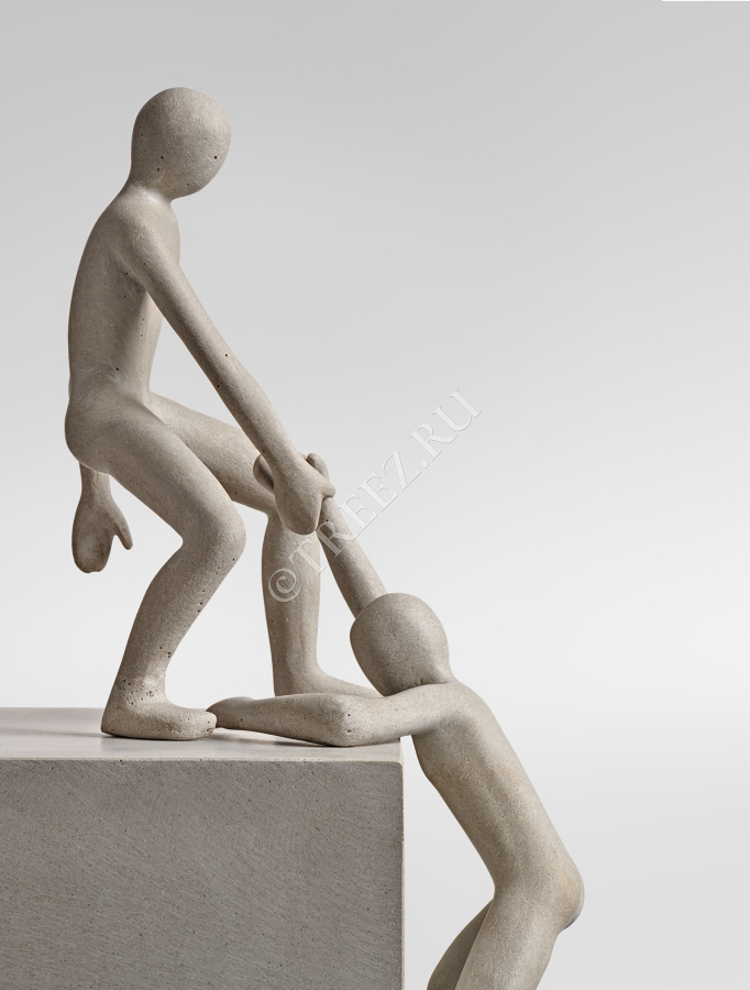 Скульптура TREEZ Effectory - Philosopher's Stone - Основа мироздания - Белый песок фото