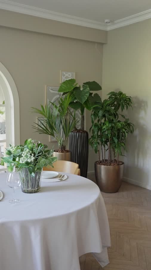 Кашпо TREEZ Effectory - Metal - Округлый конус - Тёмное-матовое золото фото